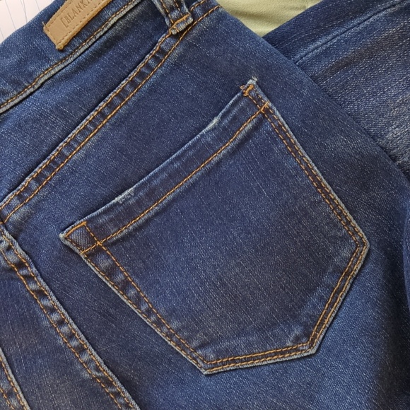 BLANKNYC MID RISE SKINNY JEANS denim SIZE 24 COLOR BLUE - Picture 4 of 6